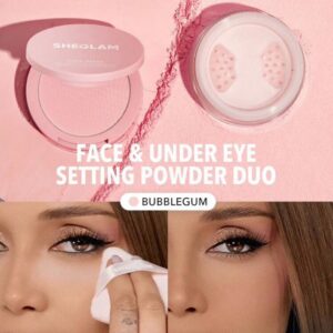 SHEGLAM Insta-Ready Setting Powder Duo Pink