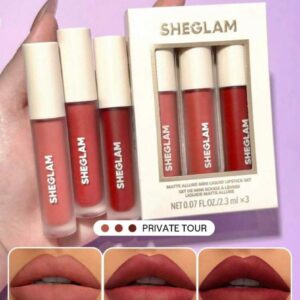 SHEGLAM Matte Allure Mini Liquid Lipstick Set